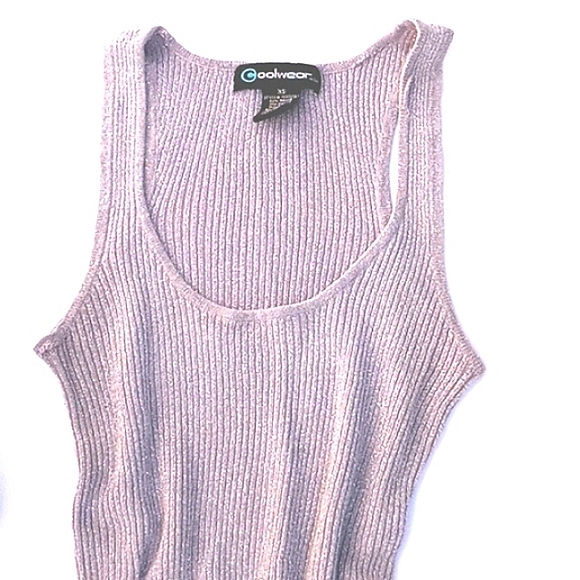 Metallic Rib Knit Top - Picture 2 of 5